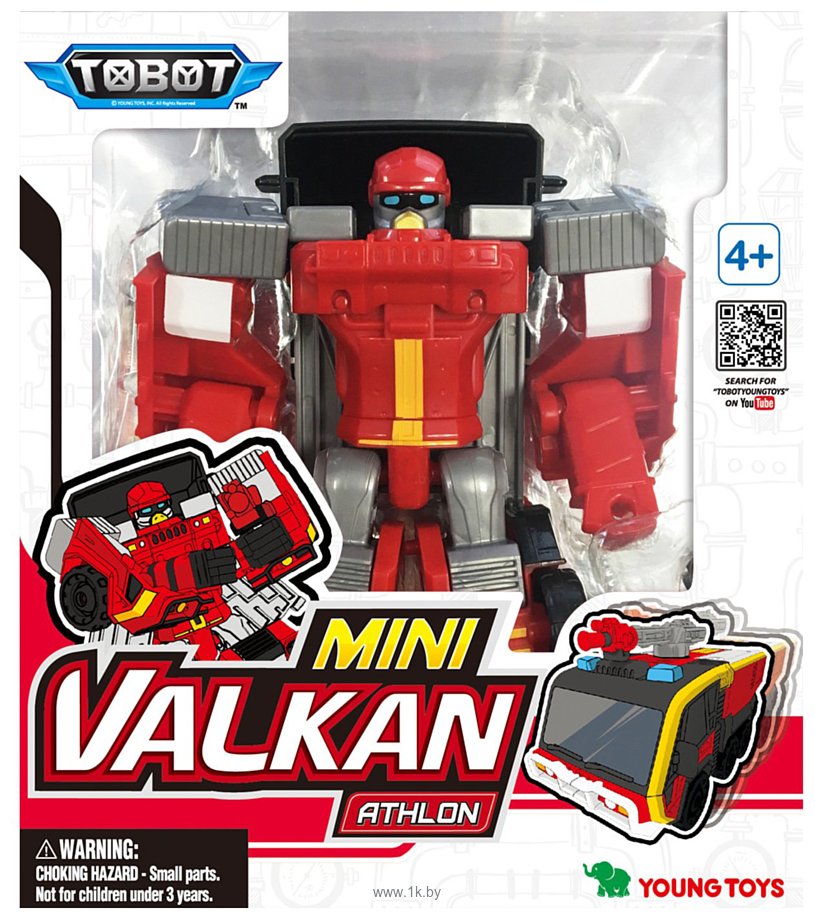 Фотографии Young Toys Tobot Athlon Mini Valkan 301070