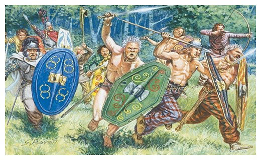 Фотографии Italeri 6022 Gauls Warriors I Cen. Bc