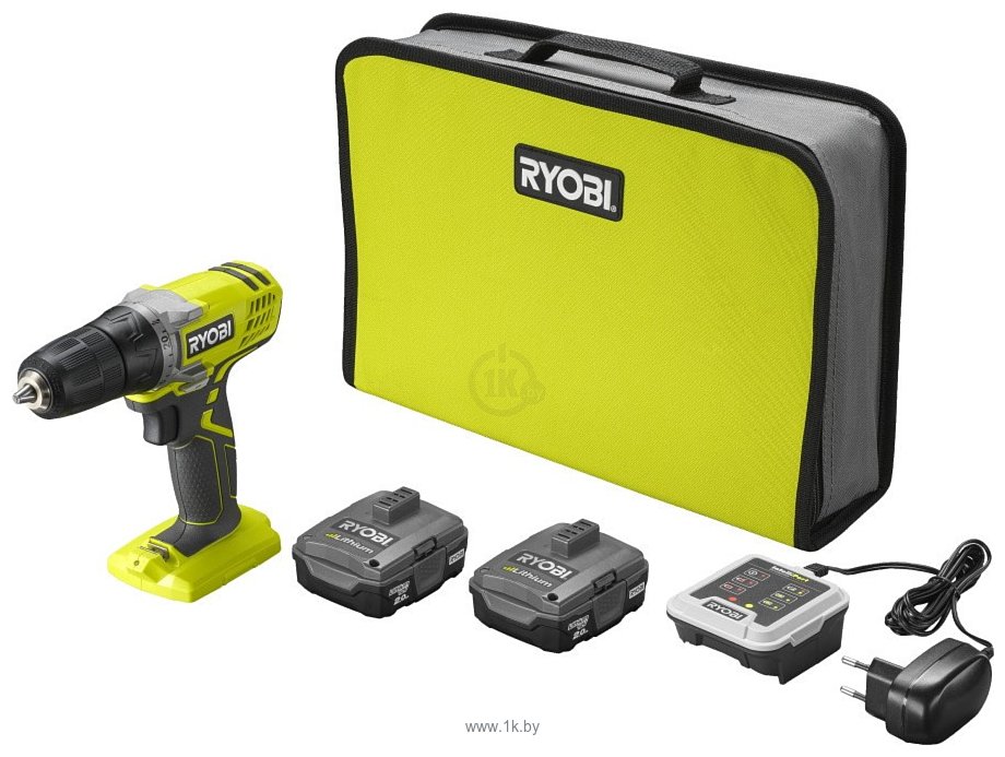 Фотографии Ryobi R12SD-220S 5133005061 (с 2-мя АКБ, сумка)