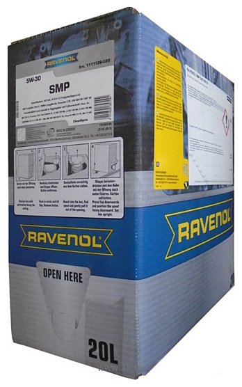 Фотографии Ravenol SMP SAE 5W-30 20л