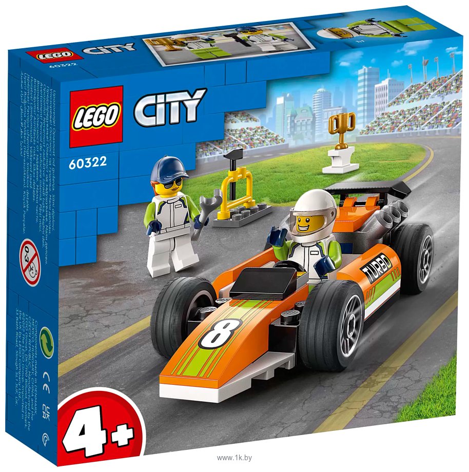 Фотографии LEGO City 60322 Гоночный автомобиль