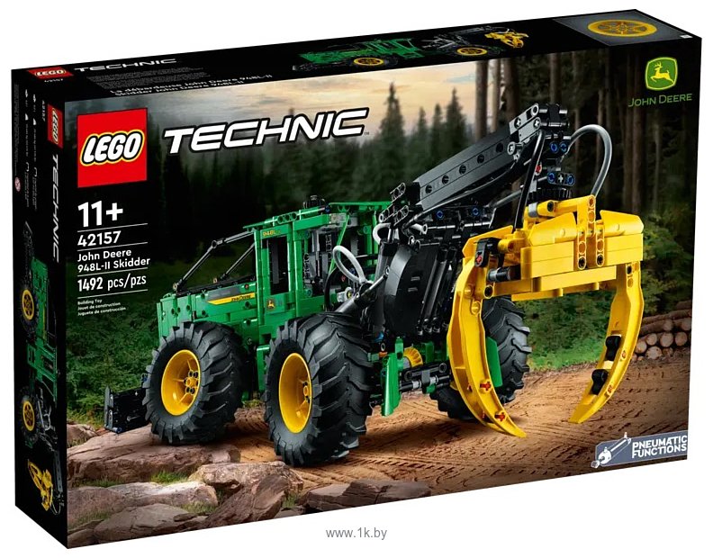 Фотографии LEGO Technic 42157 Трелевочный трактор John Deere 948L-II