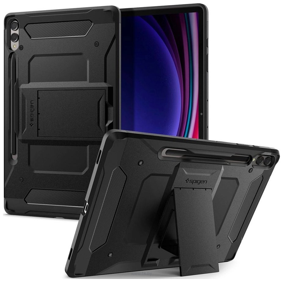 Фотографии Spigen Tough Armor Pro для Galaxy Tab S9 Plus (черный)