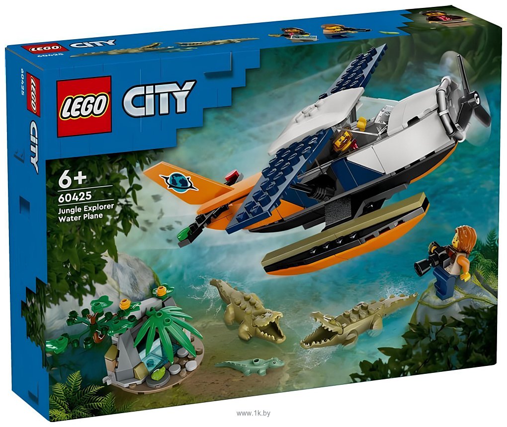 Фотографии LEGO City 60425: Водный самолет для исследования джунглей