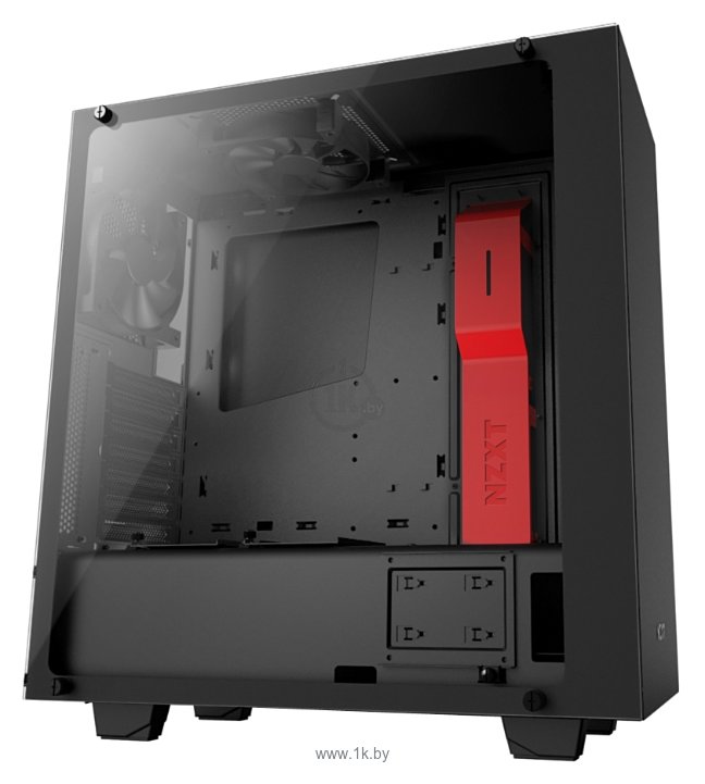 Фотографии NZXT S340 Elite Black\red