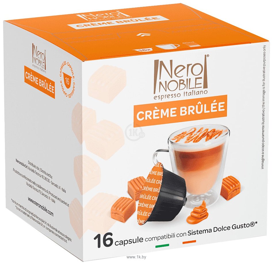 Фотографии NeroNobile Dolce Gusto Creme Brulee 16 шт