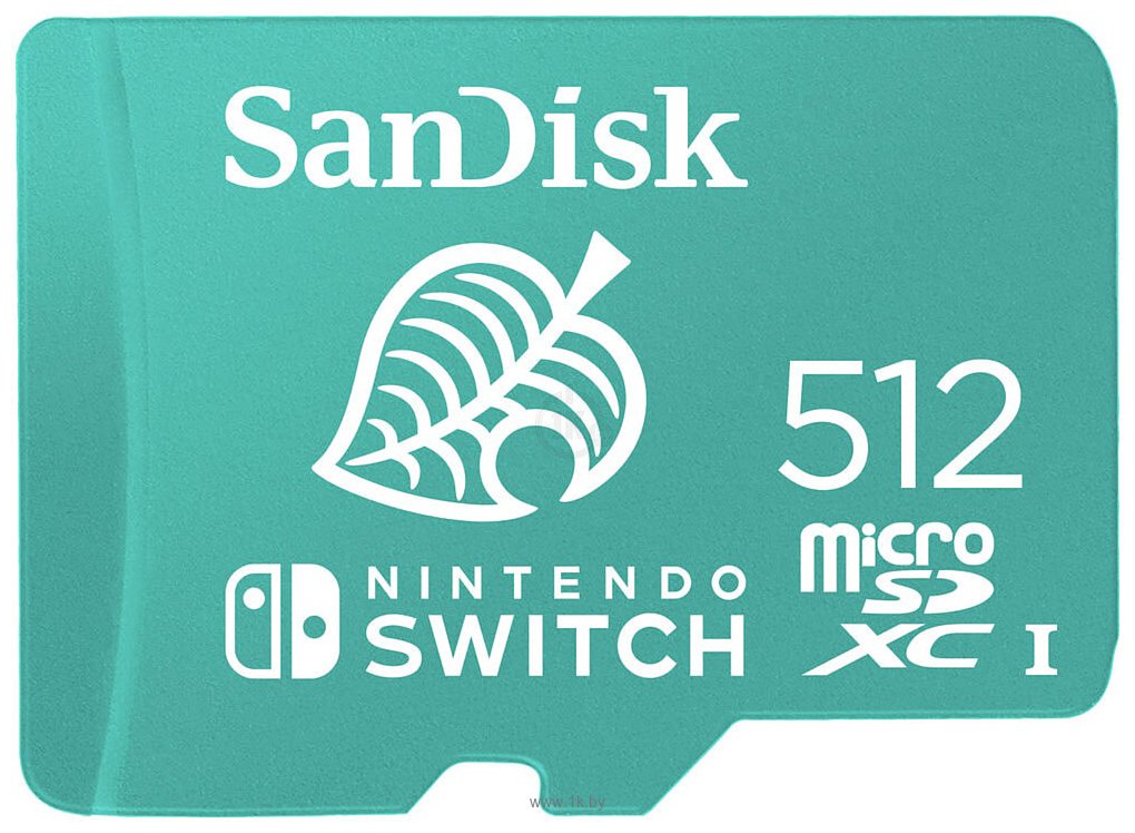 Фотографии SanDisk For Nintendo Switch microSDXC SDSQXAO-512G-GNCZN 512GB