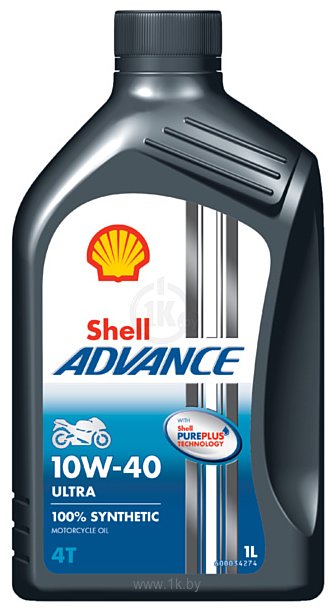 Фотографии Shell Advance 4T Ultra 10W-40 1л