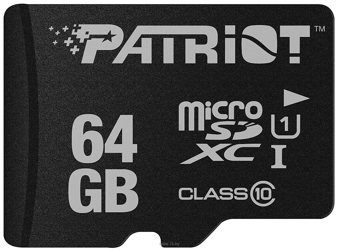 Фотографии Patriot microSDXC LX Series (Class 10) 64GB