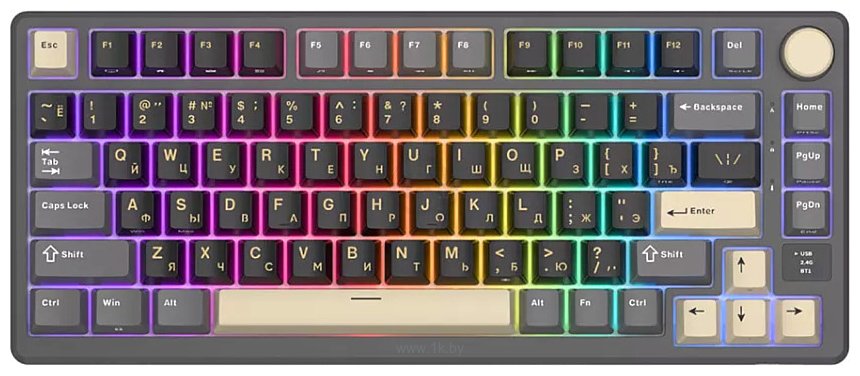 Фотографии Royal Kludge RK-M75 RGB Phantom, RK Silver