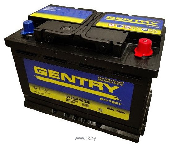 Фотографии GENTRY R+ (75Ah)
