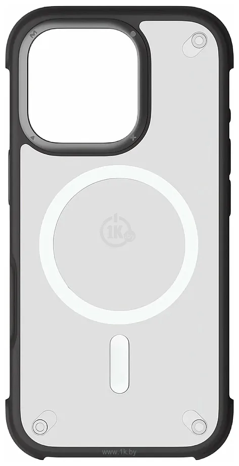 Фотографии Momax CaseForm Air MagSafe для iPhone 16 Pro MUAP24MD (черный)