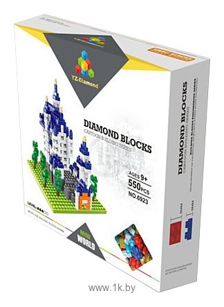 Фотографии YZ-Diamond Particles Blocks 6923 Нойшванштайн