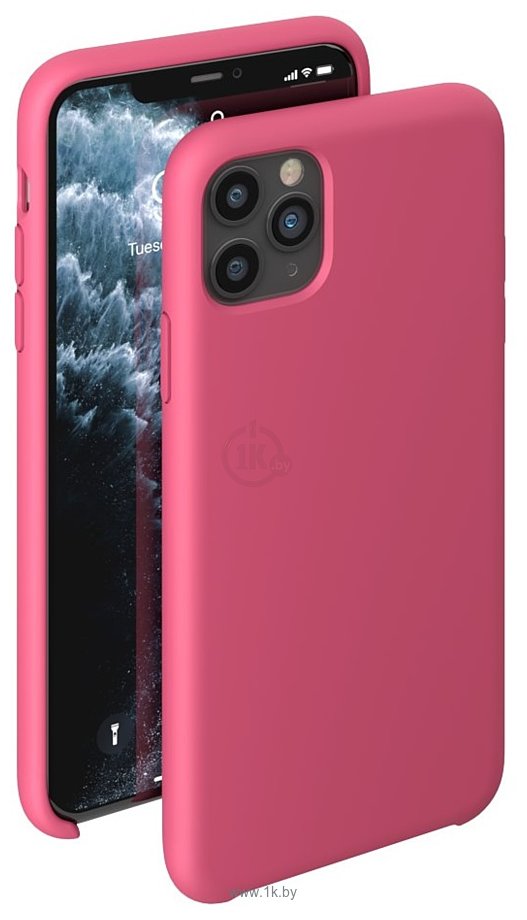 Фотографии Deppa Liquid Silicone Case для Apple iPhone 11 Pro Max (розовый)