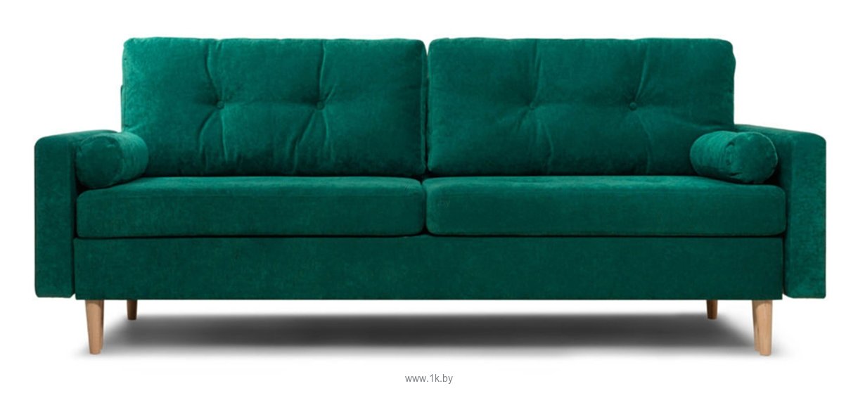 Фотографии Divan Динс Velvet Emerald 218 см (велюр, зеленый)