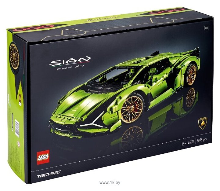 Фотографии LEGO Technic 42115 Lamborghini Sian FKP 37
