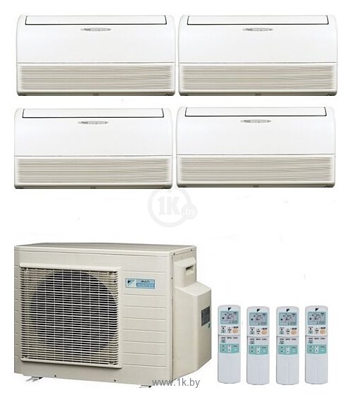 Фотографии Daikin FHA35A9 x 3 + FHA50A9 / 4MXS80E