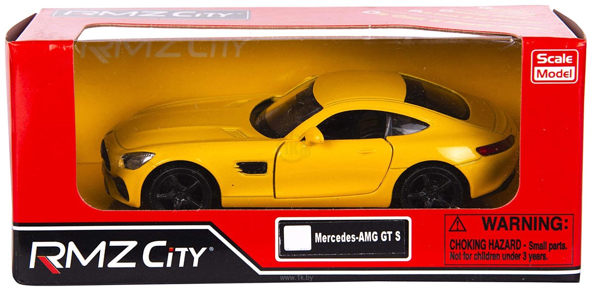 Фотографии Rmz City Mercedes-Benz GT S AMG 2018 554988 (желтый)