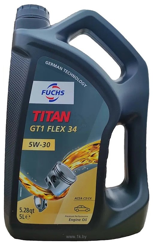 Фотографии Fuchs Titan GT1 Flex 34 5W-30 5л