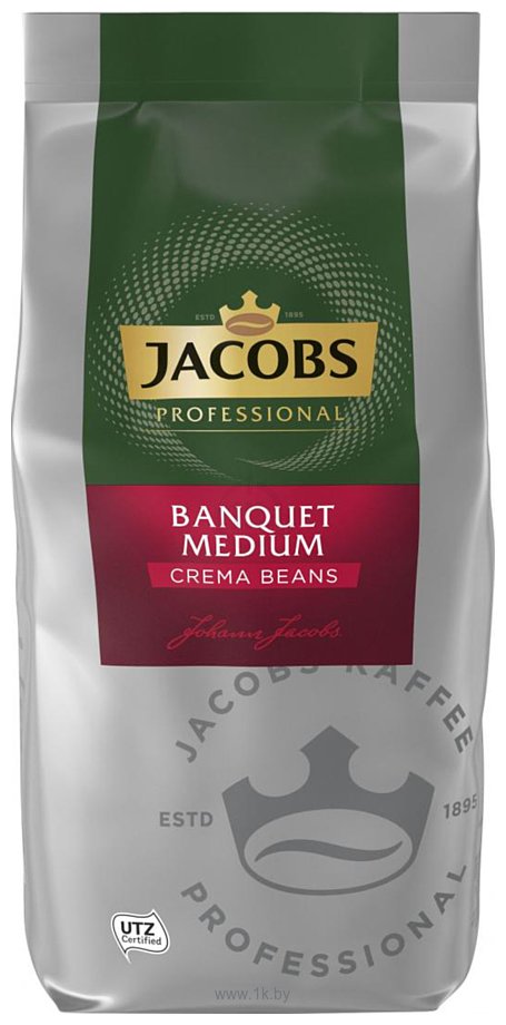 Фотографии Jacobs Banquet Medium Crema зерновой 1 кг