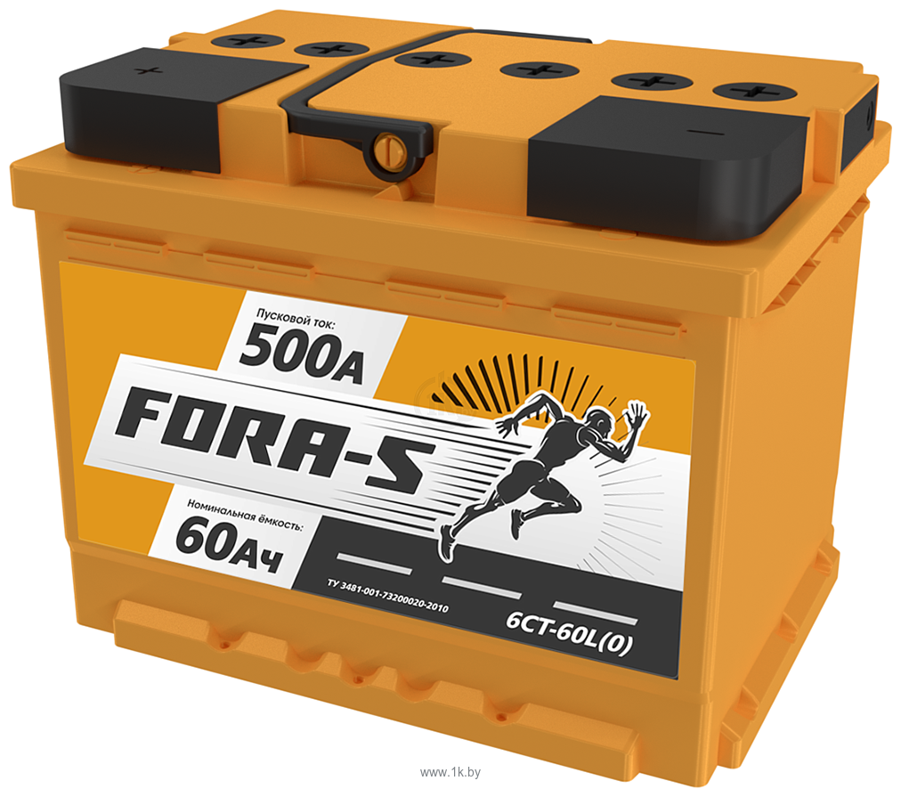 Фотографии Fora-S 6СТ-60 L+ (60Ah)