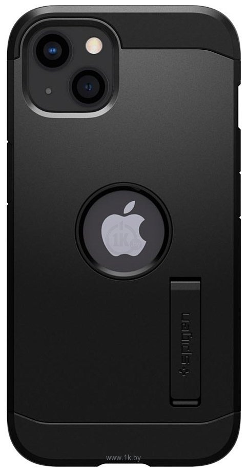 Фотографии Spigen Tough Armor для iPhone 13 ACS03539 (черный)