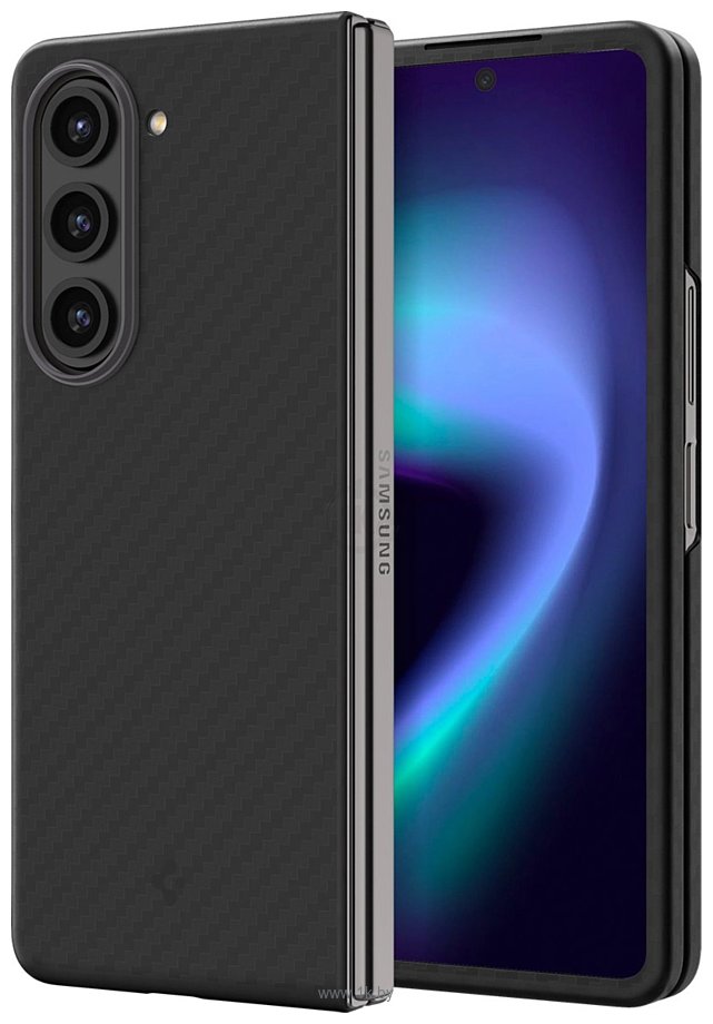 Фотографии Spigen Air Skin Pro для Galaxy Z Fold 5 ACS06218 (черный)