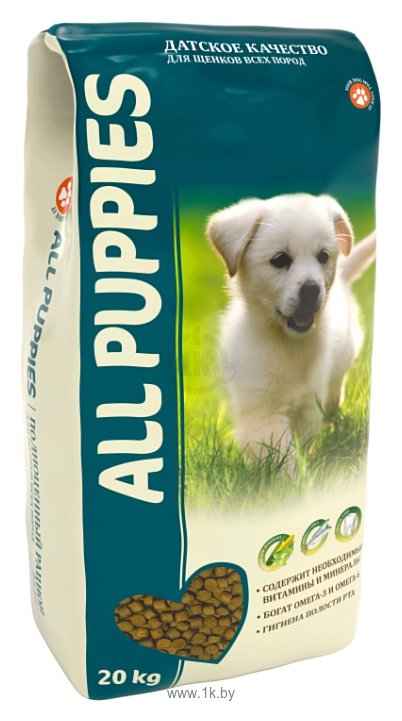 Фотографии ALL PUPPIES Сухой полнорационный (20 кг)