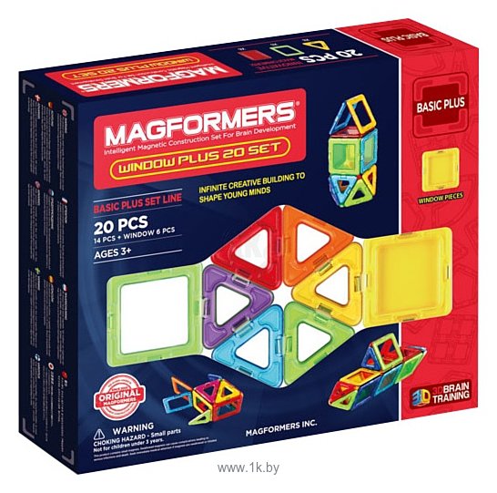 Фотографии Magformers Window Basic Plus 715001-20