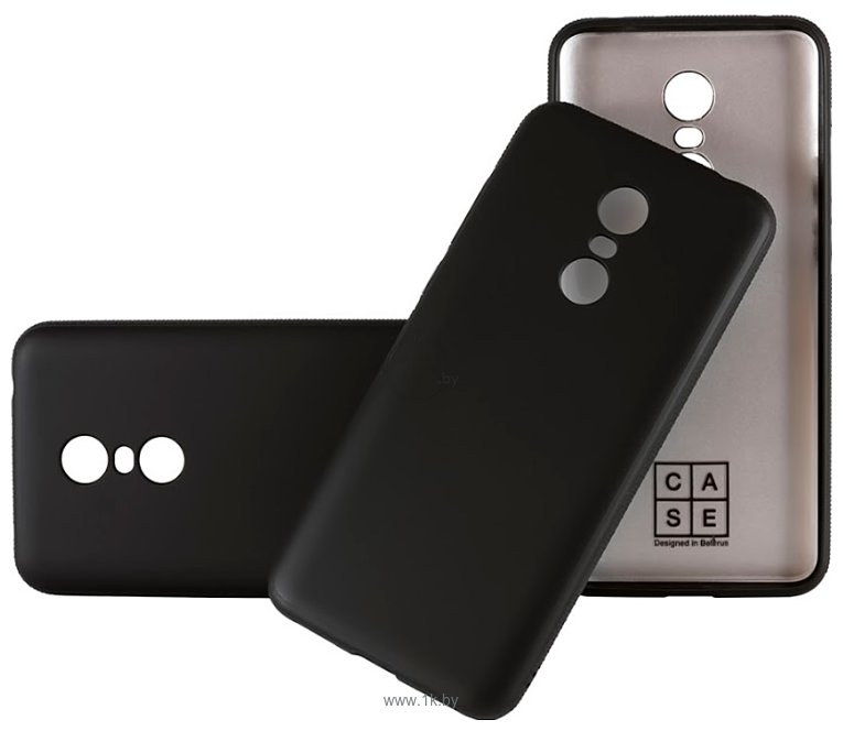 Фотографии Case Deep Matte v.2 для Xiaomi Redmi 5 Plus (черный)