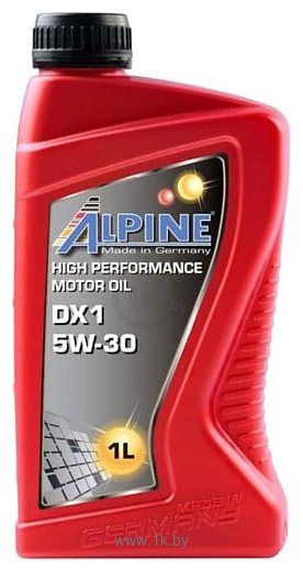 Фотографии Alpine DX1 5W-30 1л