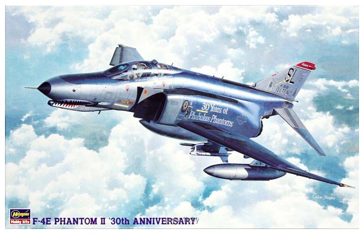 Фотографии Hasegawa Истребитель F-4E Phantom II One Piece Canopy