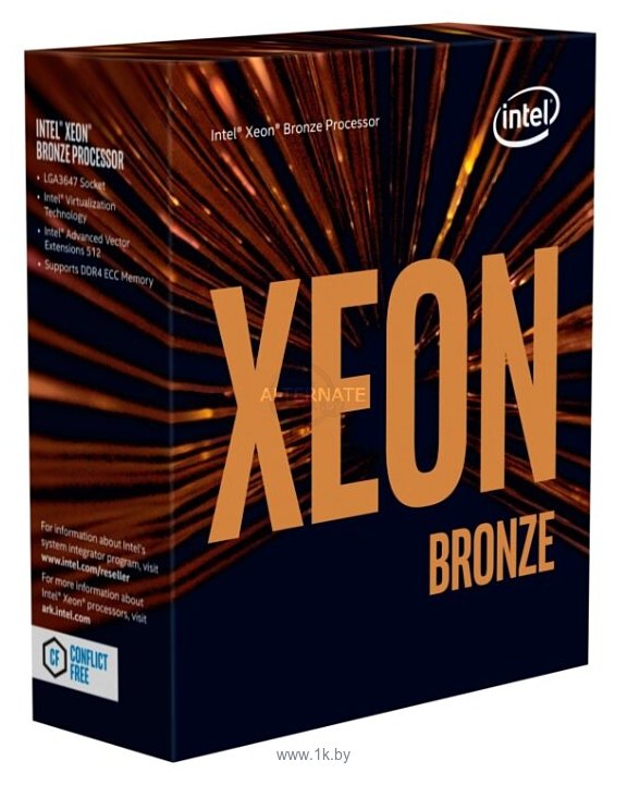 Фотографии Intel Xeon Bronze 3206R Cascade Lake (1900MHz, LGA3647, L3 11264Kb)