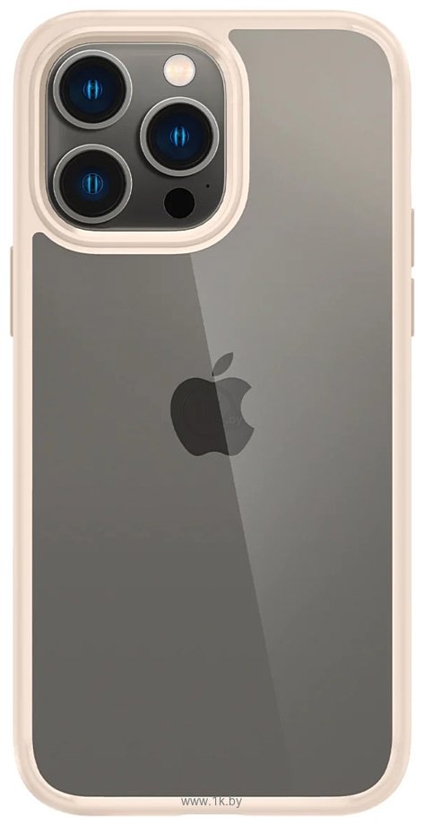 Фотографии Spigen Ultra Hybrid iPhone 14 Pro ACS04963 (sand beige)