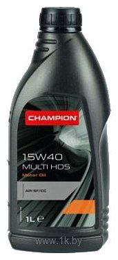 Фотографии Champion Multi HDS 15W-40 1л