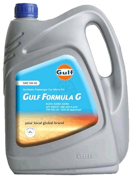 Фотографии Gulf Formula G 5W-40 4л