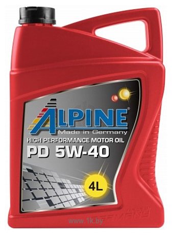 Фотографии Alpine PD 5W-40 4л