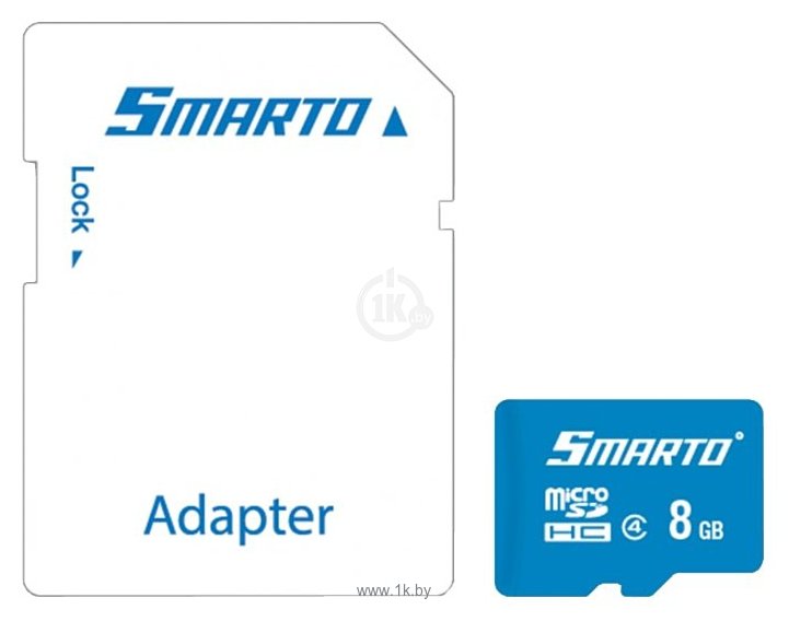 Фотографии Smarto microSDHC Class 4 8GB + SD adapter