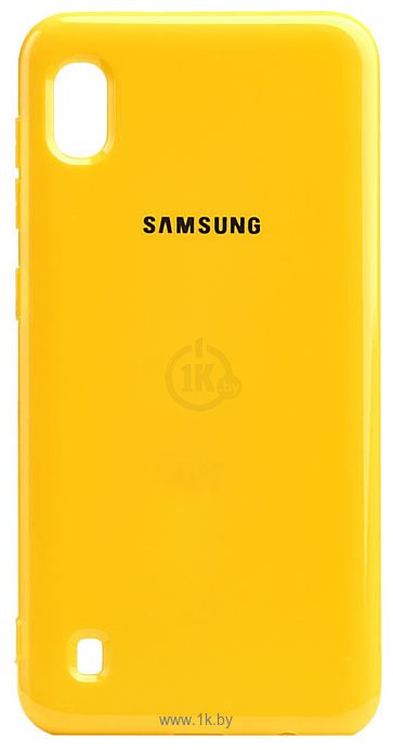 Фотографии EXPERTS Jelly Tpu 2mm для Samsung Galaxy A10 (желтый)