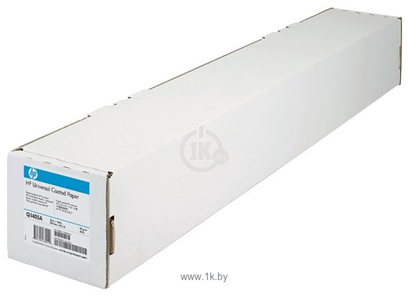 Фотографии HP Universal Coated Paper 914 мм x 45.7 м (Q1405A)