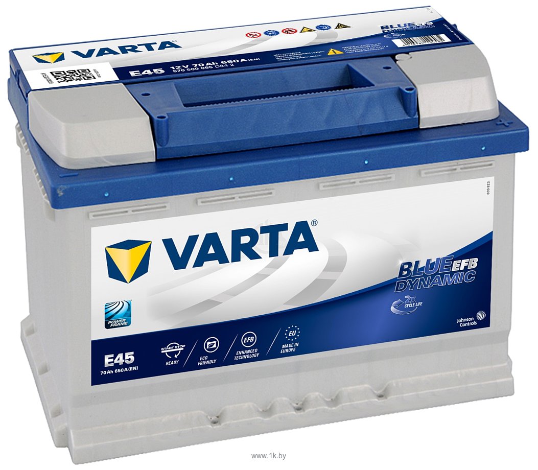 Фотографии Varta Blue Dynamic EFB 570 500 065 (70Ah)