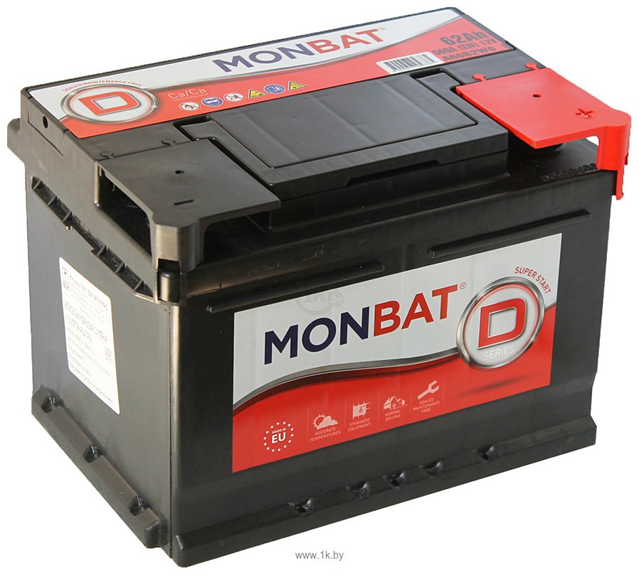 Фотографии Monbat D 62 (А/ч) L (низкий)