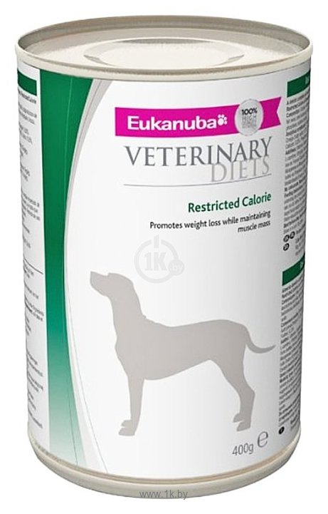 Фотографии Eukanuba Veterinary Diets Restricted Calorie for Dogs Can (0.4 кг) 1 шт.