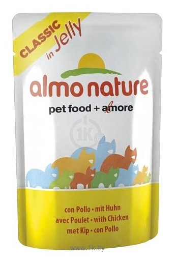 Фотографии Almo Nature Classic in Jelly Chicken (0.055 кг) 24 шт.