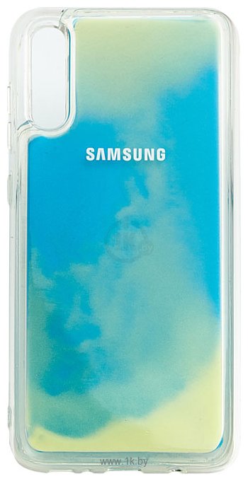 Фотографии EXPERTS Neon Sand Tpu для Samsung Galaxy A70 (синий)