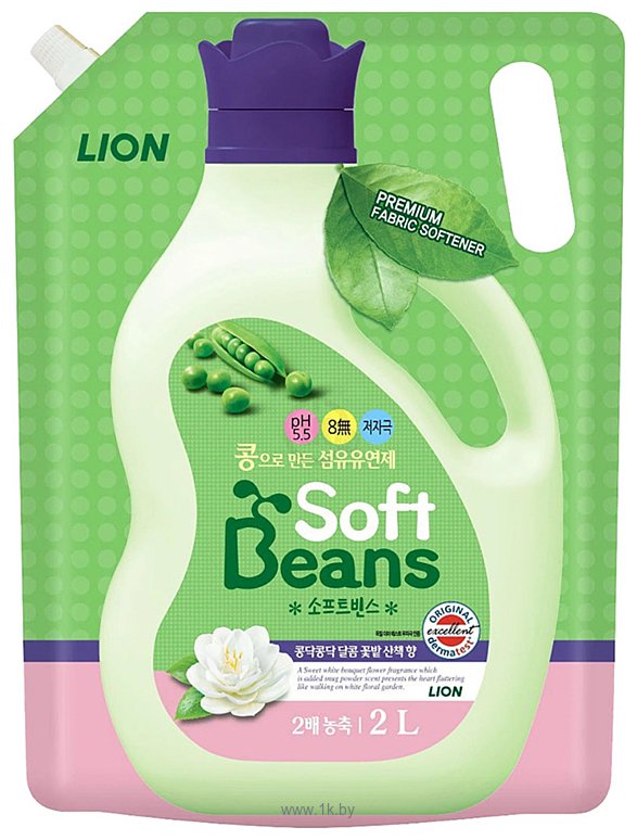 Фотографии Lion Soft Beans на основе экстракта зеленого гороха 2 л