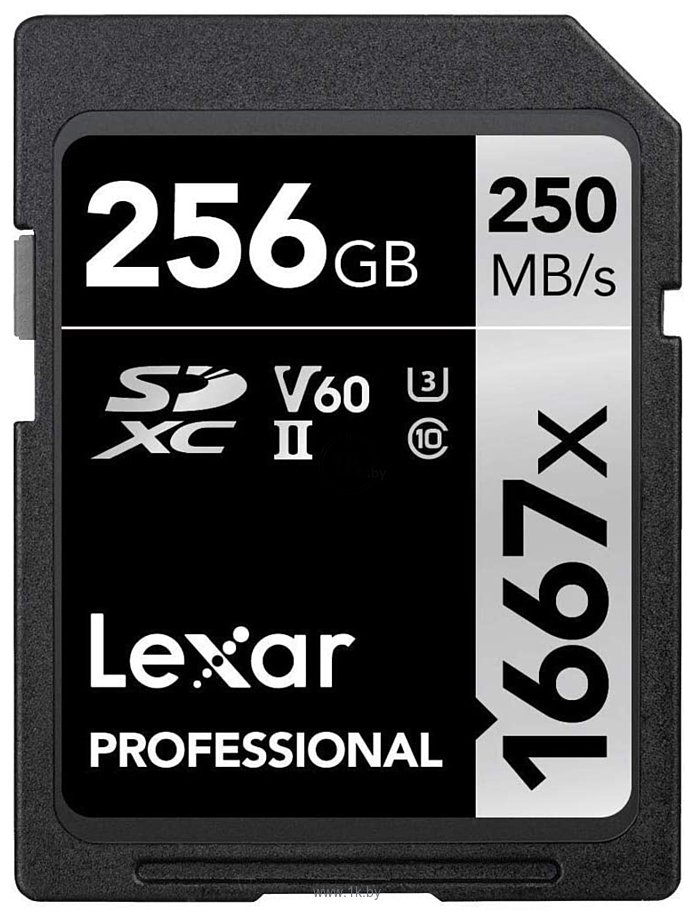 Фотографии Lexar LSD256CB1667 SDXC 256GB