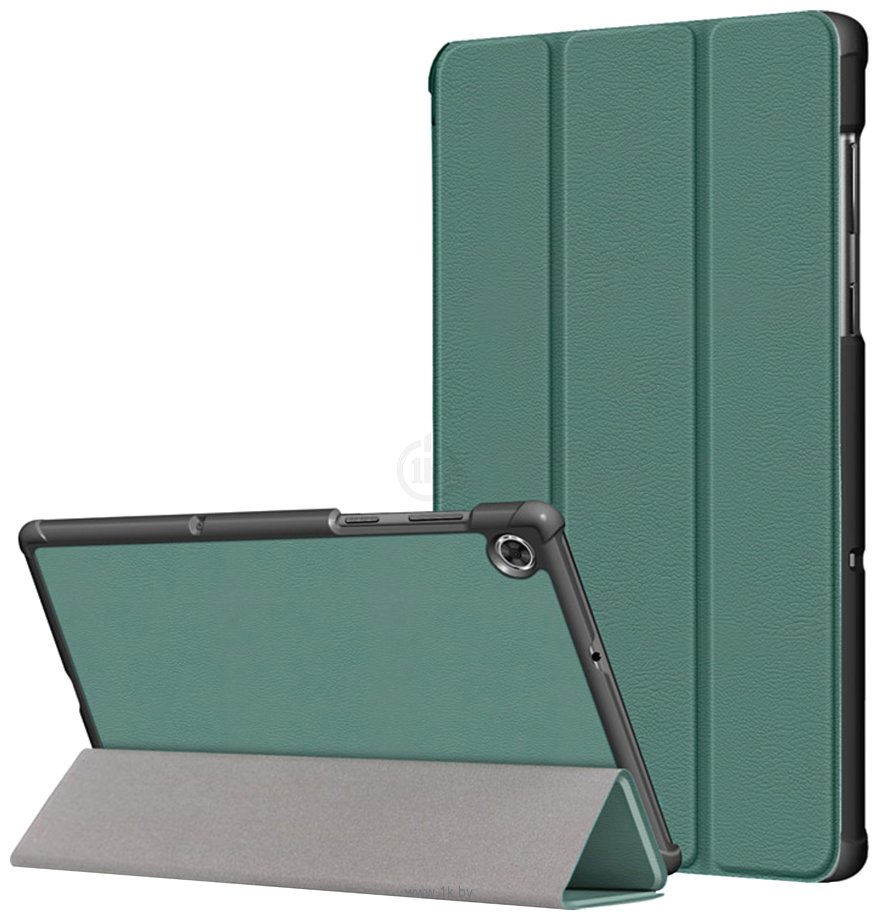 Фотографии JFK Smart Case для Lenovo Tab M10 Plus X606 (темно-зеленый)