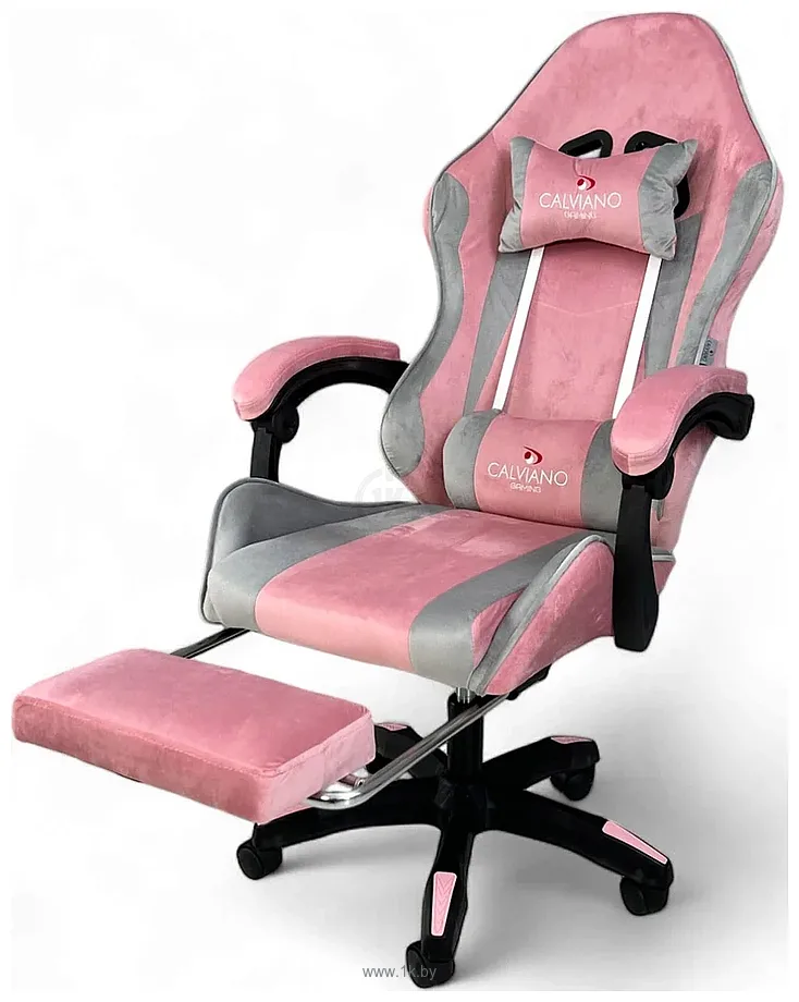 Фотографии Calviano 1583 (серо-розовый велюр)