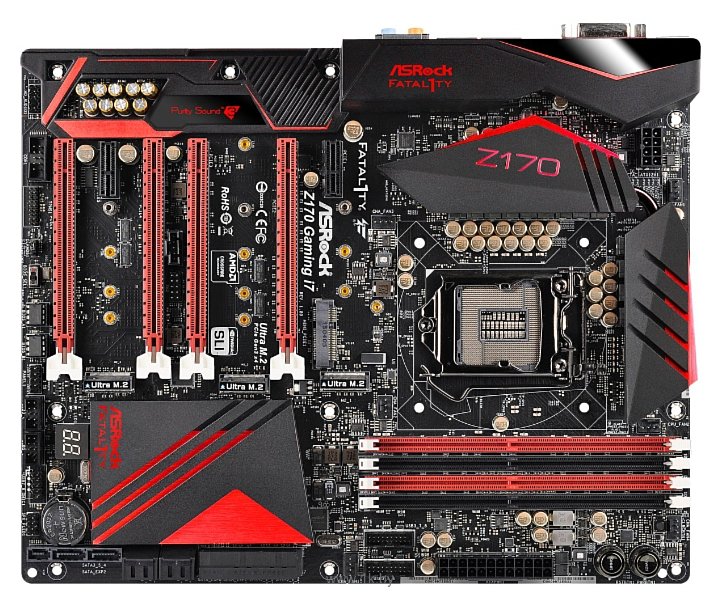 Фотографии ASRock Fatal1ty Z170 Professional Gaming i7